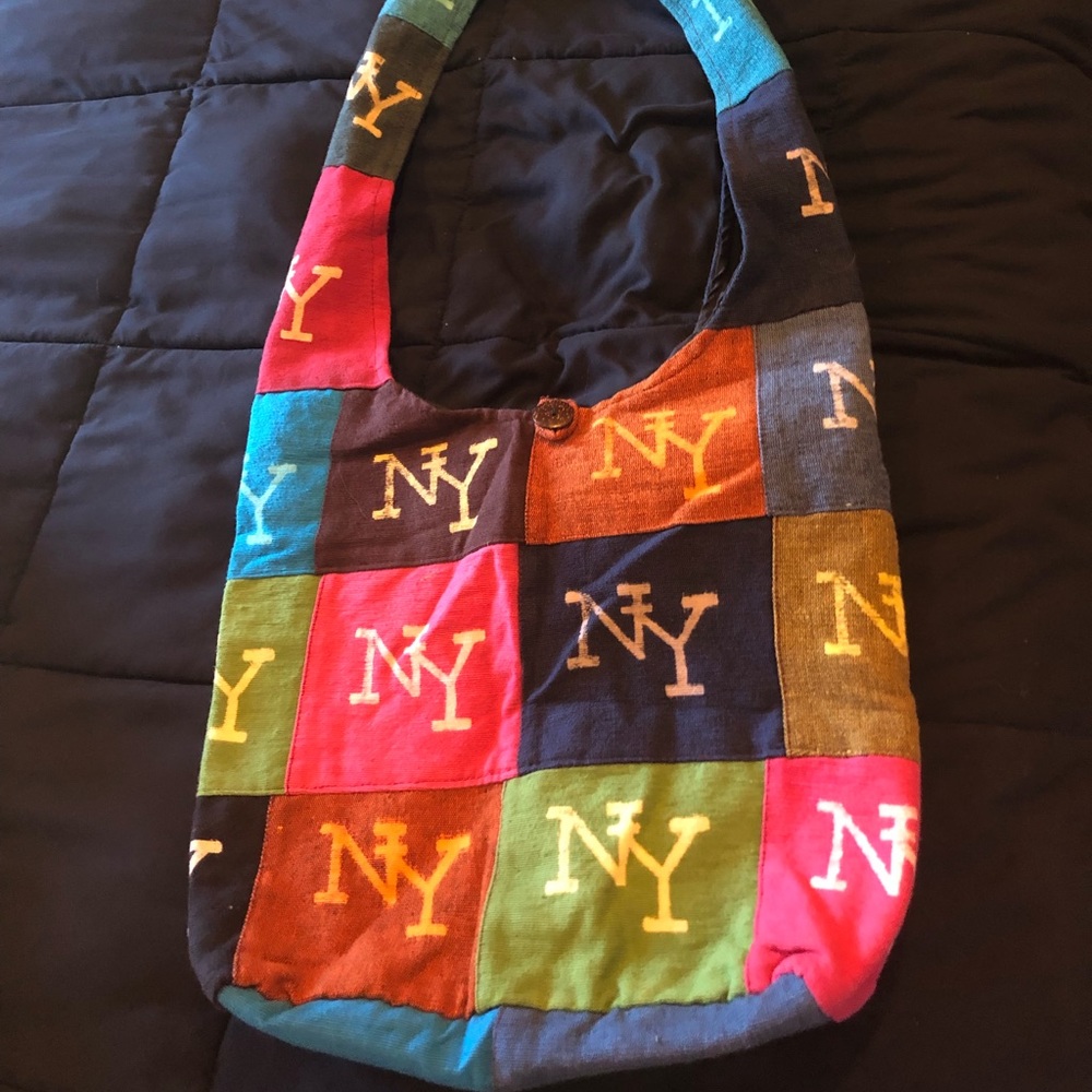 Patchwork Ny Hobo Bag - image 1